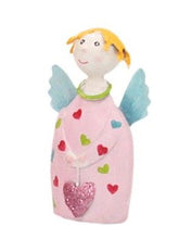 Laden Sie das Bild in den Galerie-Viewer, Schutz-Engel 'Lotta'  rosa Hearts