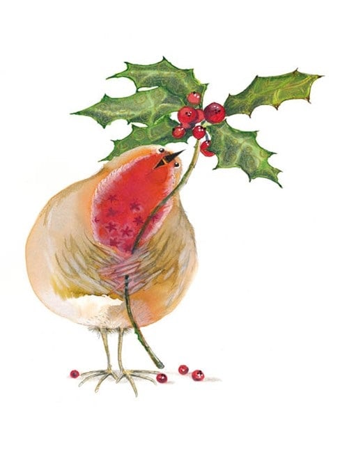 Doppelkarte 'Robin's song'