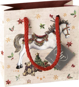 Geschenktasche 'Festive Horse'