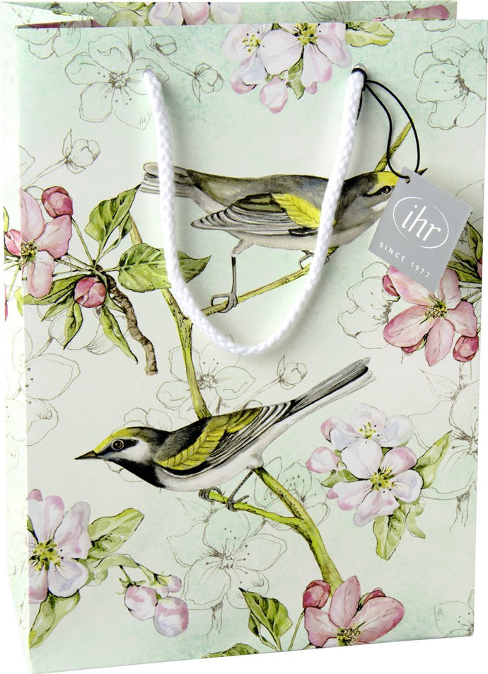 Geschenktasche 'Birds Symphony' green