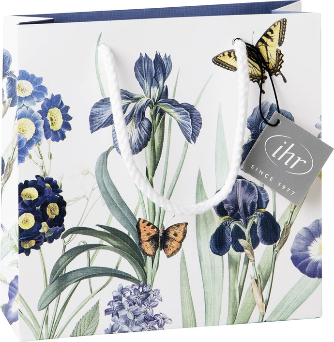 Geschenktüte  'Blue Velvet' mtl.