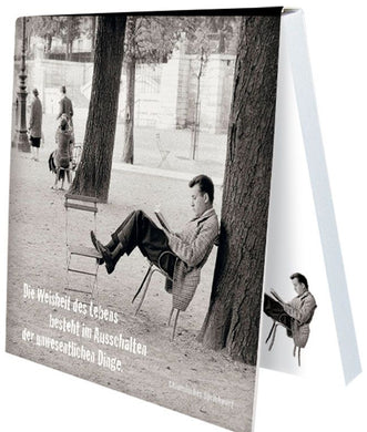 Klebezettel 'Die Weisheit des Lebens'