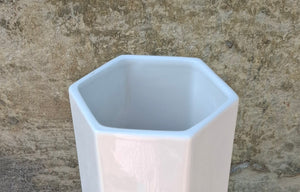 Vase 'Esagono'  creme