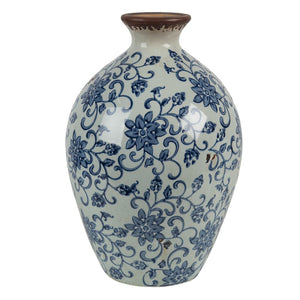 Vase 'Holland' blau