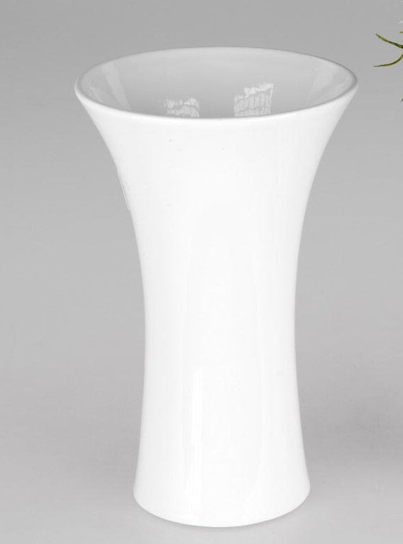Becher-Vase weiß