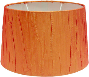 Lampenschirm 'Wrinkle' oval, rot