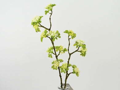 Blüten-Zweig Gerhild 53cm, creme-grün