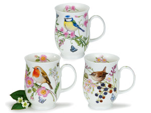 Tasse Hedgerow Birds 'Meise'