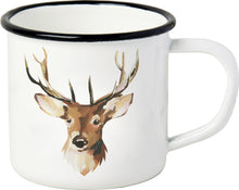 Laden Sie das Bild in den Galerie-Viewer, Emaille Becher 'Deer Grove'