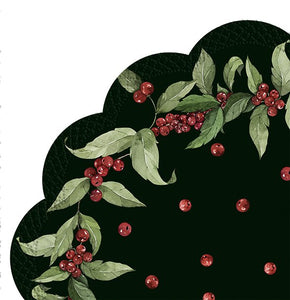 Rondo-Servietten 'Leander' dark green
