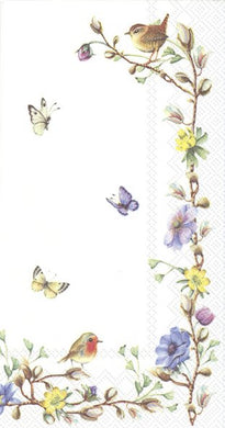 Buffet-Servietten 'Easter Flowers' (V&B)