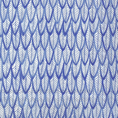 Lunch-Servietten 'Blue Feathers' blue