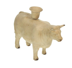 Kerzenhalter Kuh, creme